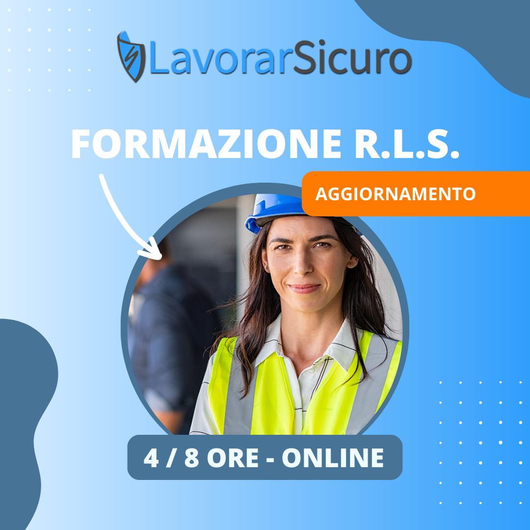 Aggiornamento RLS Online – Formazione Certificata per Rappresentanti dei Lavoratori per la Sicurezza