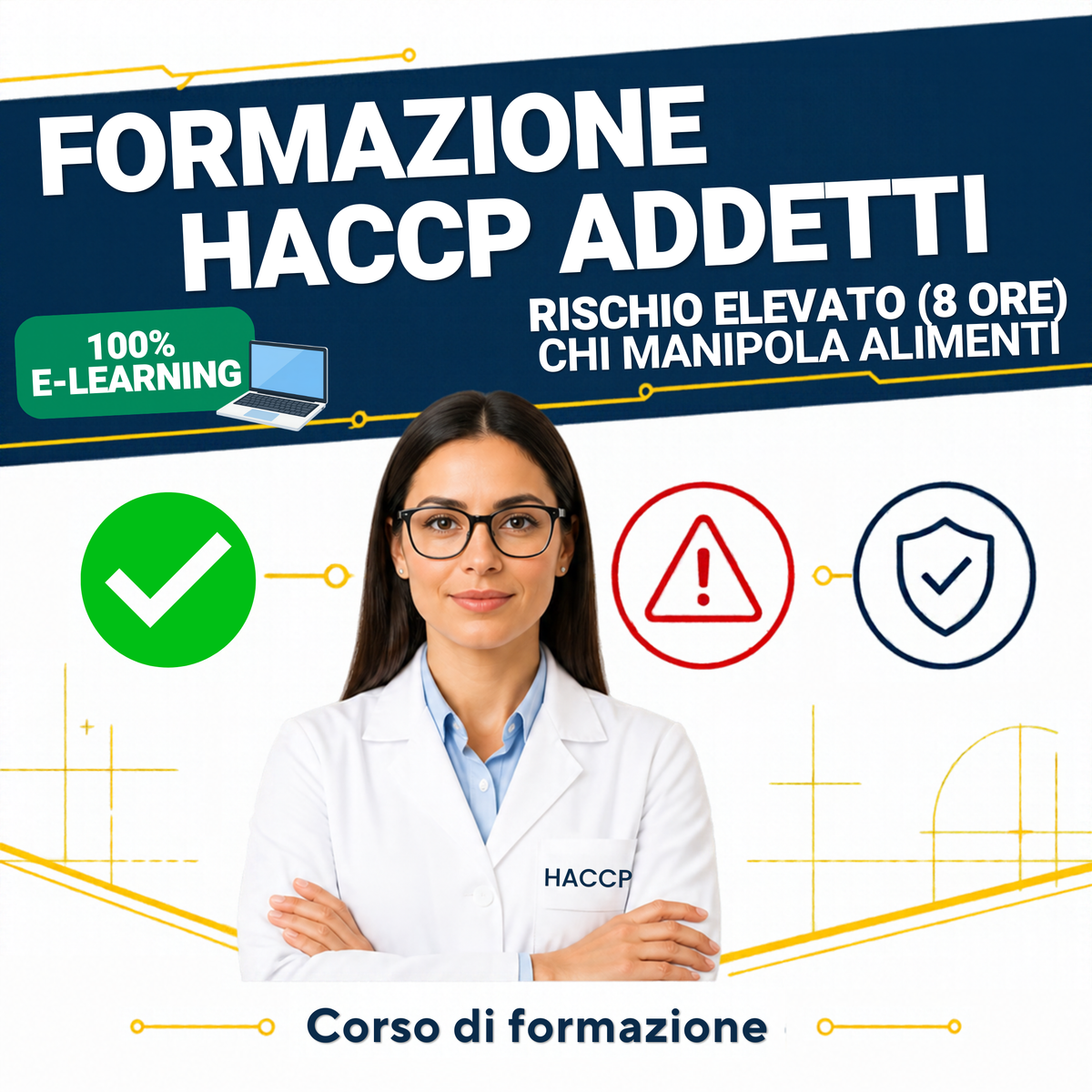 Corso HACCP Addetti - Rischio Alto e Medio