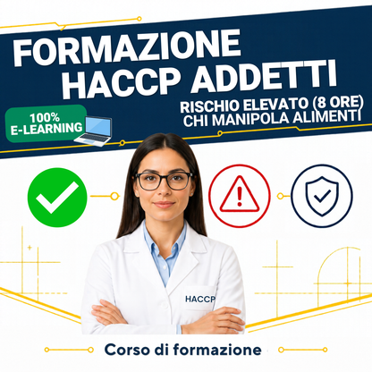Corso HACCP Addetti - Rischio Alto e Medio