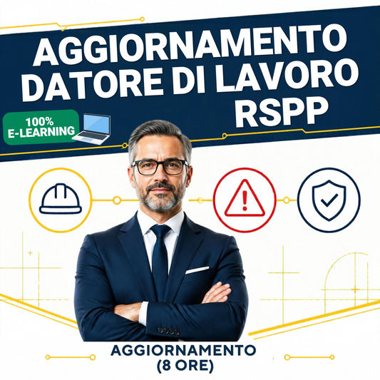 Aggiornamento Datore di Lavoro RSPP (8 Ore)